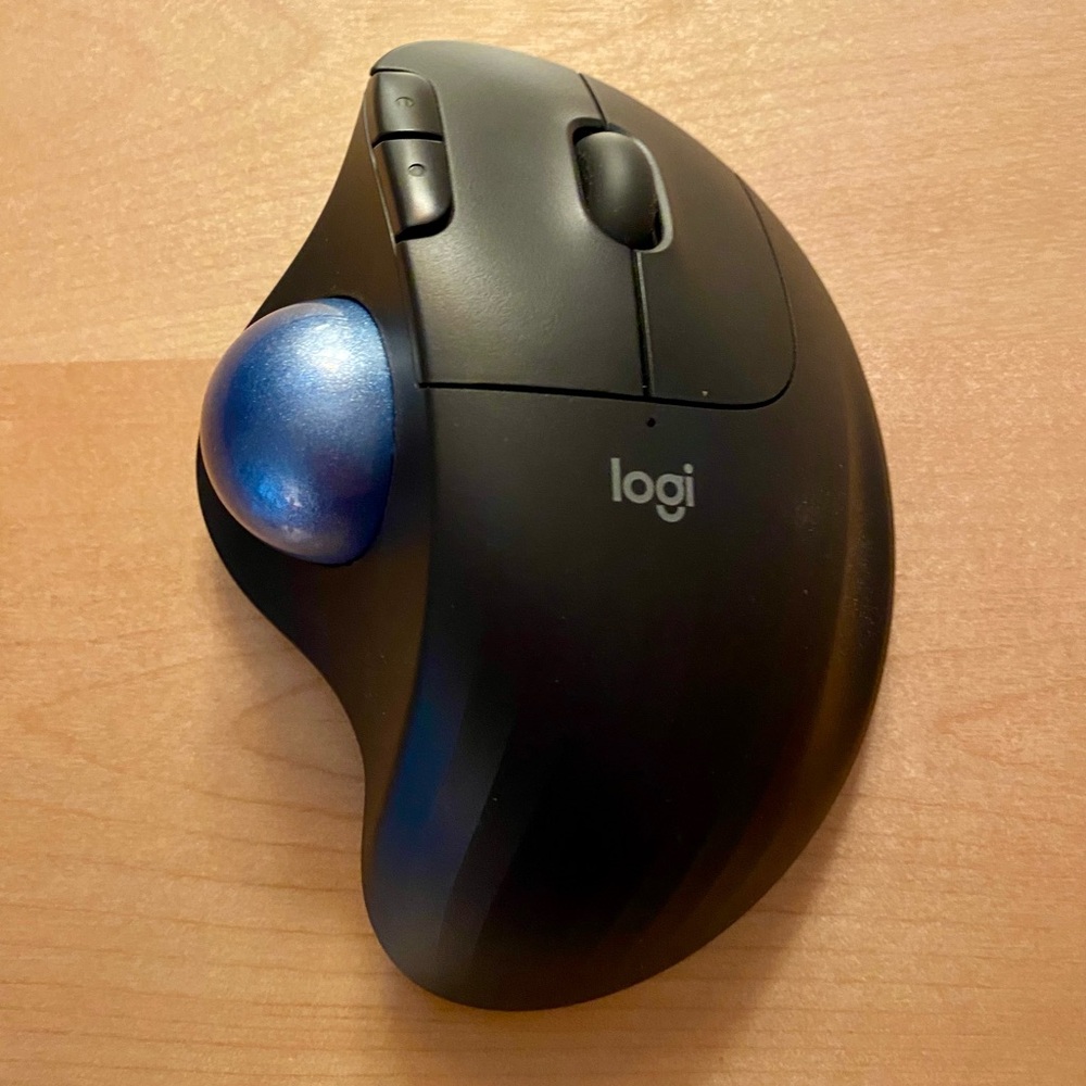 Logitech ERGO M575 Wireless Trackball Mouse - Logi Ergonomic Ball Mouse